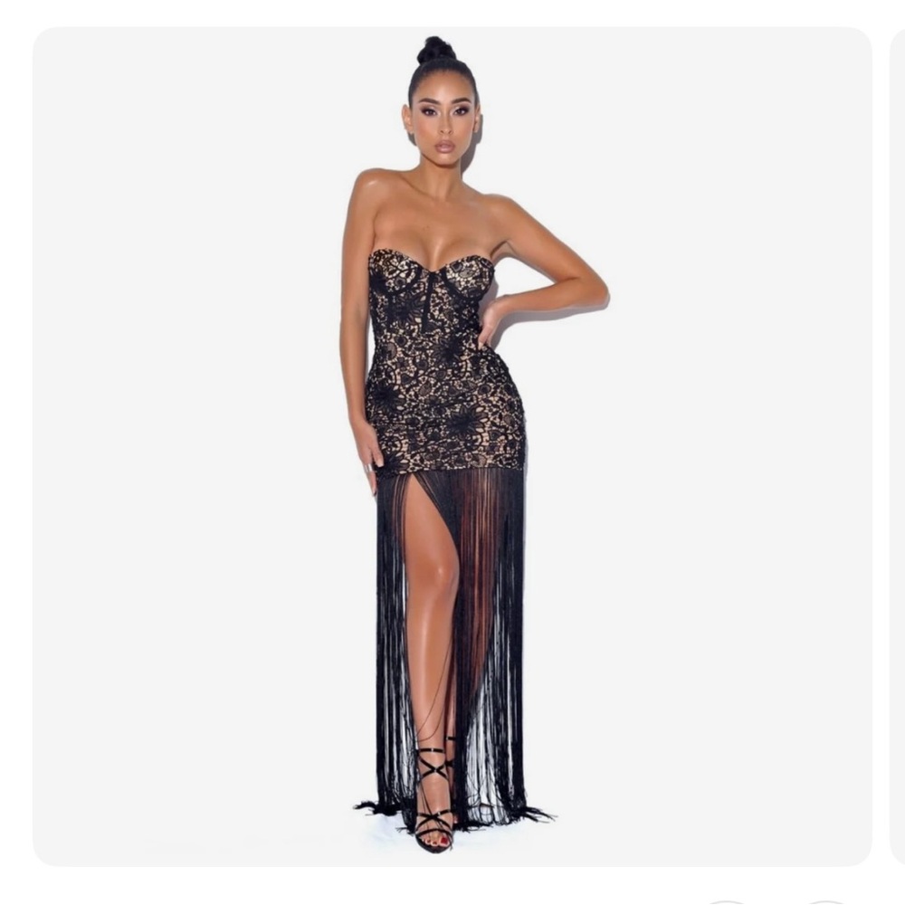 Jasmine Lace Fringe Dress – NEW with tags (Small)
